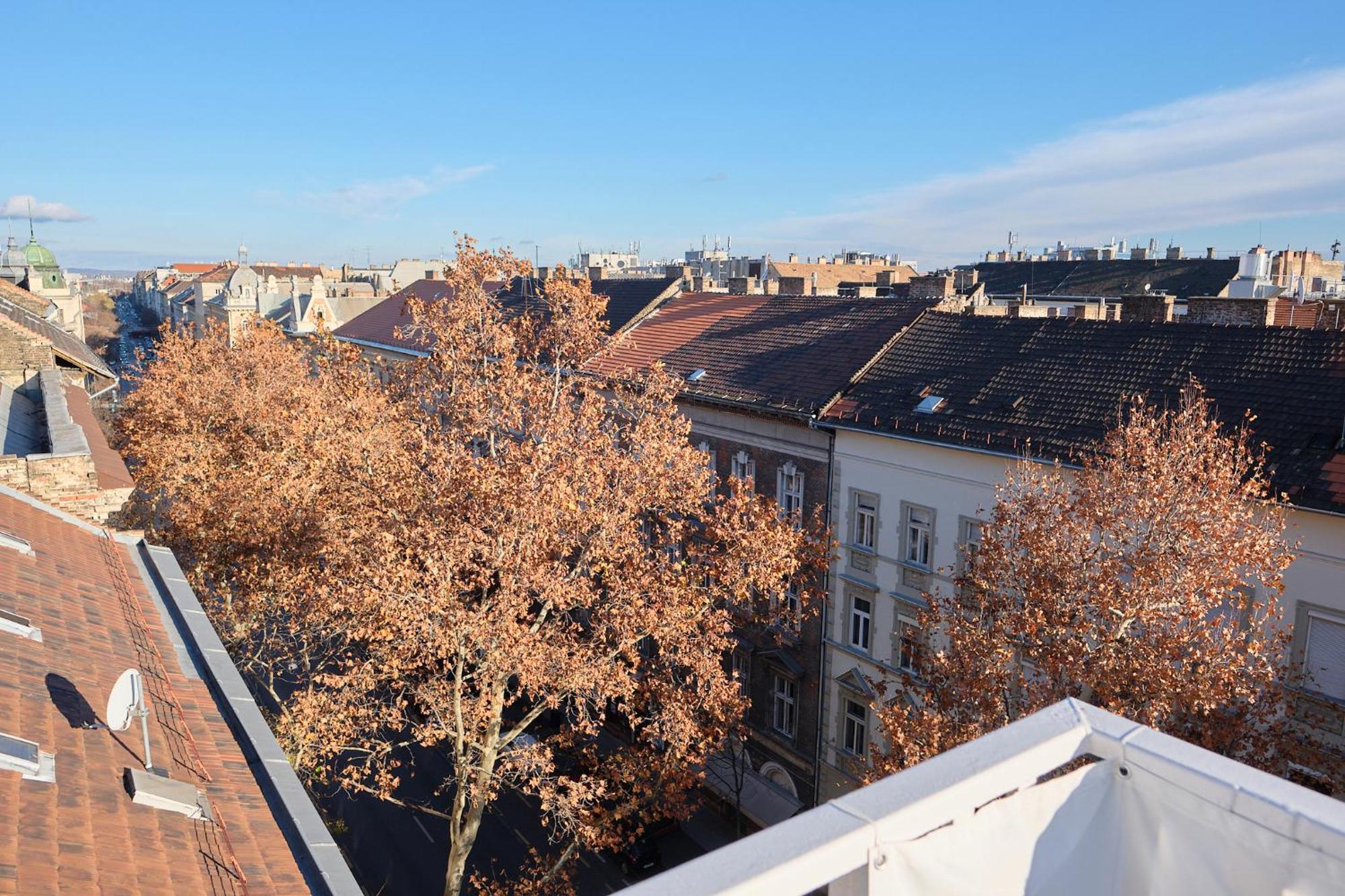 Apartamento Podmaniczky Terrace Retreat With Ac Budapest Exterior foto